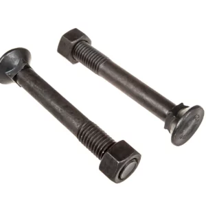 Śruba płużna premium z łbem plaskim i nakrętką o wymiarach M12 x 90 oraz twardości 12.9 marki Agricarb