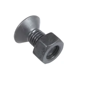 Śruba płużna imbusowa premium z nakrętką o wymiarach M12 x 25 i twardością 10.9 Agricarb