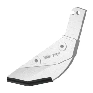 Wykonany w technologii napawania węglikiem wolframu czubek redlicy do wysiewu kukurydzy francuskiej marki Agricarb