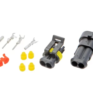 Kostka wtyk złącze Superseal 2 piny o numerze katalogowym 153135