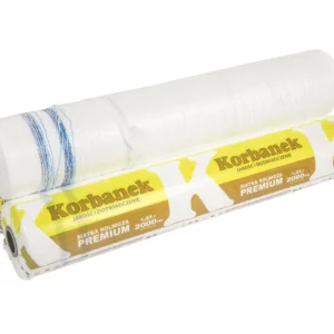 Najwyższej jakości siatka rolnicza marki Korbanek o długości 2000 metrów i szerokości 123 cm