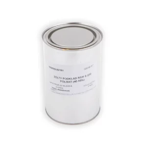 Lakier podkładowy w kolorze żółtym półmat w opakowaniu o pojemności 1 litr i numerze katalogowym 50016L1