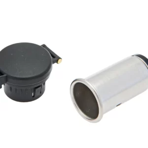 Gniazdo zapalniczki samochodowej 12V z zaślepką  o maksymalnym poborze mocy 15A i numerze katalogowym 5900001063.