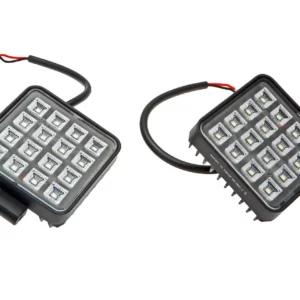 Zestaw dwóch lamp roboczych 16 LED z włącznikiem o numerze katalogowym 67237