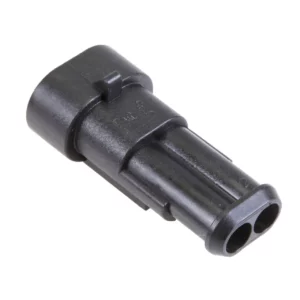 Złącze przewodu męskie 2 piny o numerze katalogowym MP-0-0282104-1