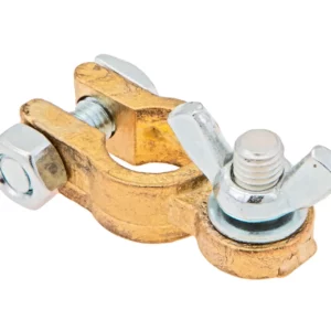 Klemy 2 sztuki skręcane o oznaczeniu Z1+ Z2  i numerze katalogowym KLEMAMF