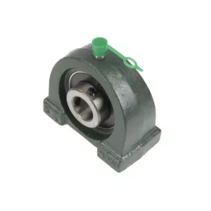 Łożysko z oprawą UCPA 203 o szerokim zastosowaniu w maszynach i pojazdach rolniczych wielu marek.