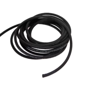 Przewód gumowy w oplocie o średnicy 6 mm i numerze katalogowym WAZD6