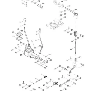 Oryginalna śruba o numerze katalogowym L000257, stosowana w ciagnikach rolniczych marek Arbos oraz Lovol.