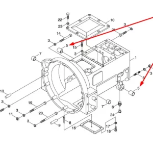 Oryginalna tuleja o numerze katalogowym L0000401, stosowana w ciągnikach rolniczych marek Arbos oraz Lovol.
