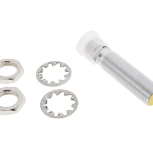 Oryginalny czujnik indukcyjny w zestawie z nakrętkami i podkładkami do zamocowania