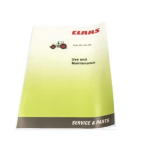 Oryginalna instrukcja obsługi o numerze katalogowym 0011310330 ciągników rolniczych Ceres 326/336/346 marki Claas.