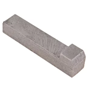 Oryginalny klin z noskiem o wymiarach 10 x 8 x 40 mm i numerze katalogowym 007612.0