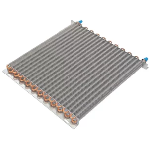 Oryginalna chłodnica klimatyzacji o wymiarach 650 x 570 x 45 mm i numerze katalogowym 077983.3