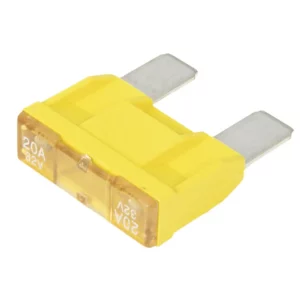 Oryginalny bezpiecznik płaski maxi 20A o numerze katalogowym 215804.0