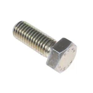 Oryginalna śruba z łbem sześciokątnym i pełnym gwintem o wymiarze M12 x 30 i twardości 8.8 stosowana w maszynach rolniczych marki Claas