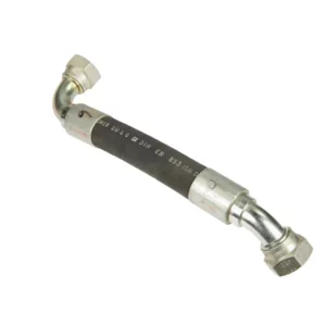 Oryginalny przewód hydrauliczny stosowany w maszynach rolniczych firmy Claas.