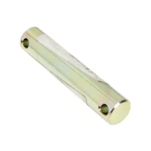 Oryginalny sworzeń ramienia napinacza napędu młocarni o wymiarach D15 x 75 x 65 mm i numerze katalogowym 526469.1