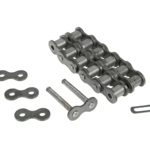 Oryginalny łańcuch rolkowy o wymiarach 12A-2X składający się z 6 rolek i numerze katalogowym 609790.0