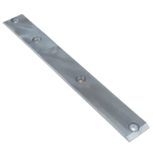 Oryginalna wykonana z tworzywa sztucznego listwa prowadząca przenośnika pochyłego o długości 444 mm stosowana w kombajnach marki Claas.