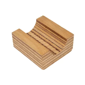 Oryginalna panewka drewniana wału wytrząsacza o wymiarach 30 x 60 x 63 mm i numerze katalogowym 661667.0