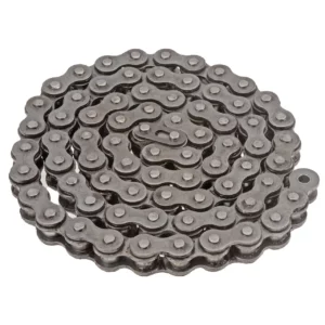 Oryginalny łańcuch napędu nagarniacza o wymiarach RE317 x 74 rolek i numerze katalogowym 670228.0