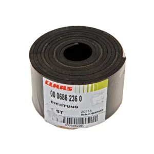 Oryginalna uszczelka gumowa o wymiarach 1314 x 45 x 3 mm i numerze katalogowym 686236.0