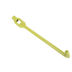 Oryginalny hak zaczepowy niecki przyrządu żniwnego