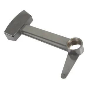 Oryginalny uchwyt lewy rozdzielacza promieniowego rozdrabniacza słomy o numerze katalogowym 783093.0