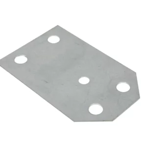 Oryginalna blacha dystansowa zgarniacza o wymiarach 1 X 85 X 135 i numerze katalogowym 832506.0