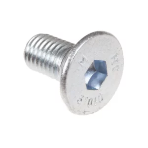 Oryginalna śruba imbusowa z łbem stożkowym i pełnym gwintem o wymiarach M12 x 25 mm i klasie twardości 8.8 stosowana jako śruba mocująca zębatkę w przystawkach do kukurydzy marki Capello