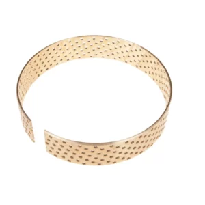 Oryginalna mosiężna tuleja ślizgowa przedniej osi o wymiarach 165 x 170 x 38 mm stosowana w ciągnikach rolniczych marki Fendt