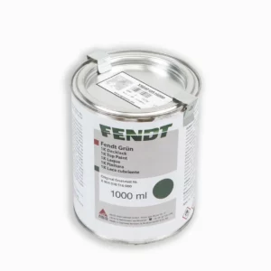 Oryginalny lakier zielony w puszce o pojemności 1 litra stosowany