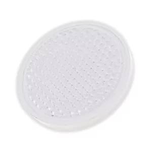 Odblask okrągły biały Fi75/ śruba o numerze katalogowym 1415-000010