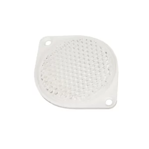 Odblask biały F175/Ucho stosowany w maszynach rolniczych.