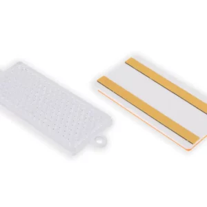 Odblask biały prostokątny przykręcany o numerze katalogowym 1415-000210