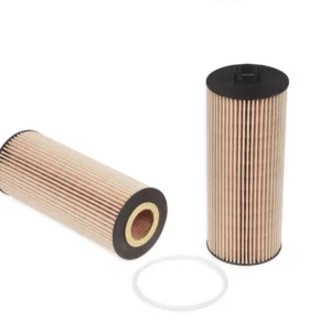 Wkład filtra oleju silnika marki Hengst stanowiący wysokiej jakości zamiennik oryginalnego filtra marki Claas i Fendt