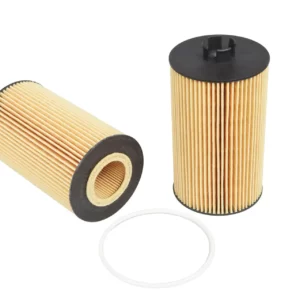 Wkład filtra oleju silnika marki Hengst stanowiący wysokiej jakości zamiennik oryginalnego filtra marki Deutz Fahr i Fendt