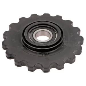 Koło zębate łańcucha wciągającego o 17 zębach i numerze katalogowym 032012.42 stosowane w przystawkach do kukurydzy marki Geringhoff.