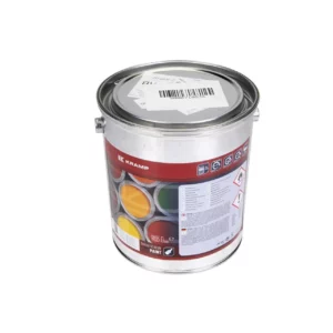 Zielony lakier akrylowy w opakowaniu o pojemności 5 litrów i numerze katalogowym 610512KR