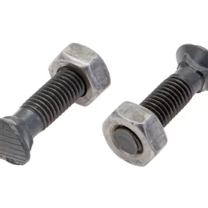 Śruba płużna z nakrętką o wymiarach M10 x 40