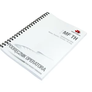 Oryginalna instrukcja obsługi do ładowarek z serii TH o numerze katalogowym 1857978M1