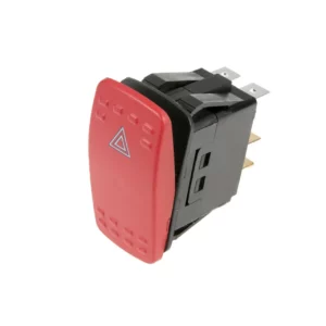 Oryginalny włącznik świateł awaryjnych o numerze katalogowym 4293544M2, stosowany w ciągnikach rolniczych marki Massey Ferguson,Challenger.