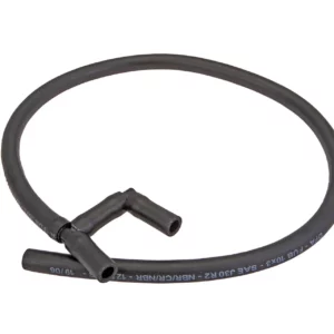 Oryginalny przewód gumowy spływu oleju z gniazd hydraulicznych o numerze katalogowym 4387641M92