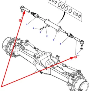 Oryginalny przegub kulowy o długości 270mm
