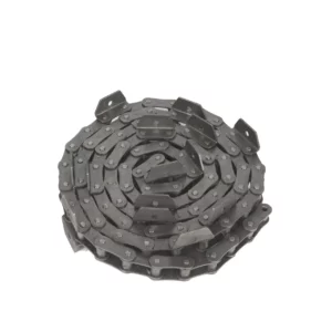 Oryginalny łańcuch przenośnika pochyłego CA642 x  87 rolek, 14 zabieraków stosowany w maszynach rolniczych marki Massey Ferguson oraz Fendt