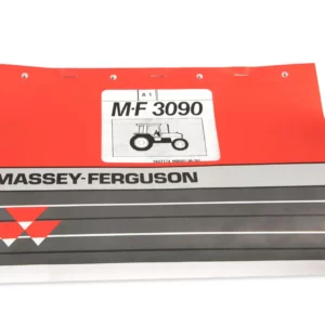Oryginalny katalog części ciągnika Massey Ferguson 3090 z nazwami w jęzku angielskim i francuskim o numerze katalogowym 1637174M8.