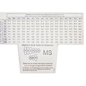 Oryginalna naklejka do przekładni MS o numerze katalogowym 10226156