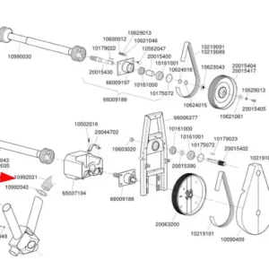 Oryginalny przewód Alfavac fi 80  z tworzywa sztucznego S4 PCV o numerze katalogowym 10992021, stosowane w siewnikach marki Monosem. Podana cena dotyczy jednego metra bieżącego przewodu.