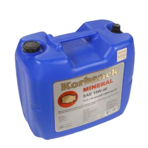 Olej silnikowy mineral 15W40 20l przeznaczony do wysokoobciążonych silników diesla posiada rekomendację najważniejszych producentów maszyn rolniczych